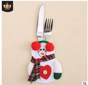 Santa Cutlery Set