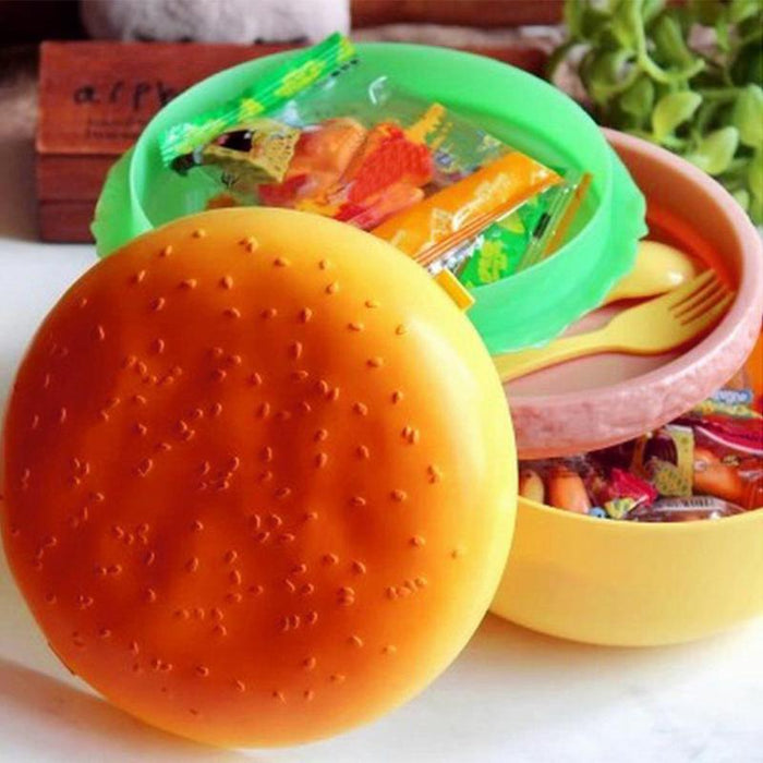 Hamburger Lunch Boxes